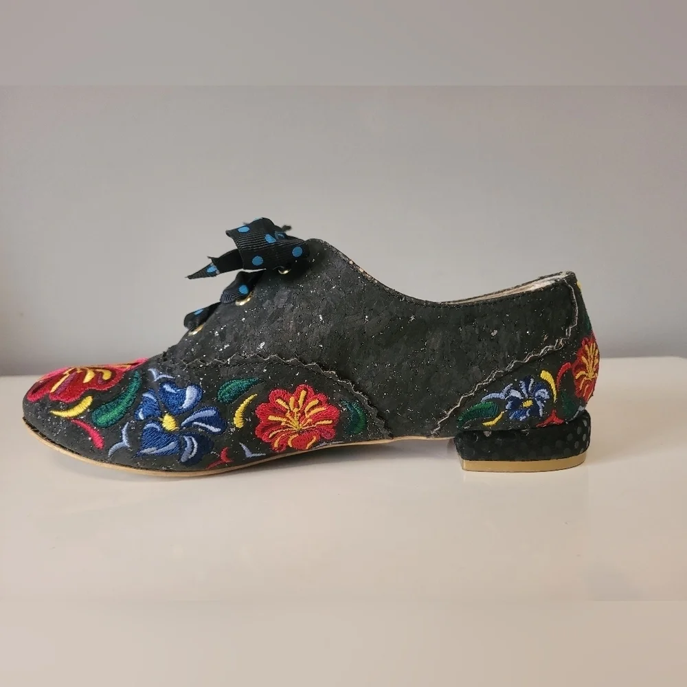 Irregular Choice What A Corker Oxfords, VGUC, Size 6